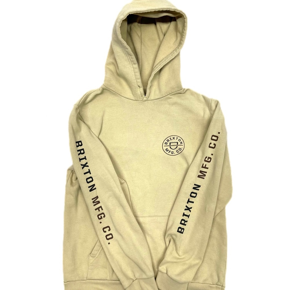 Brixton Tan Sweatshirt Minimalist Design